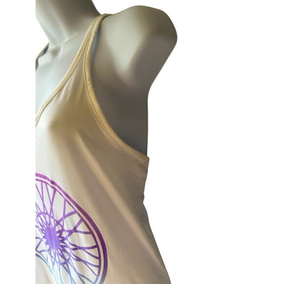 Soulcycle X Nike Get Fit Tank Top With Ombre Wheel Size Small - Picture 4 of 8